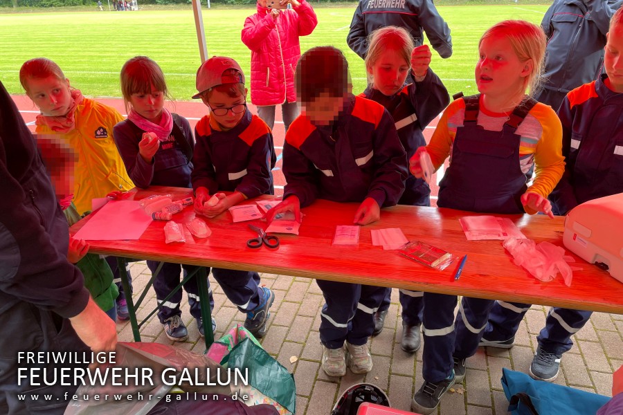 Zwergenmarsch der Kinderfeuerwehren Dahme-Spreewald 2021